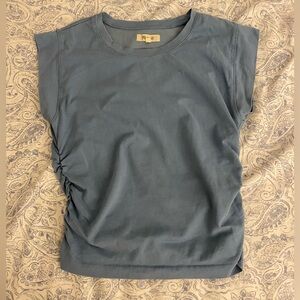 Madewell side-cinch muscle tee